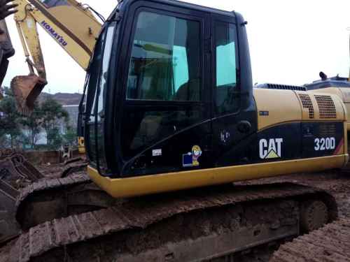 湖南出售转让二手6600小时2011年卡特彼勒320D挖掘机