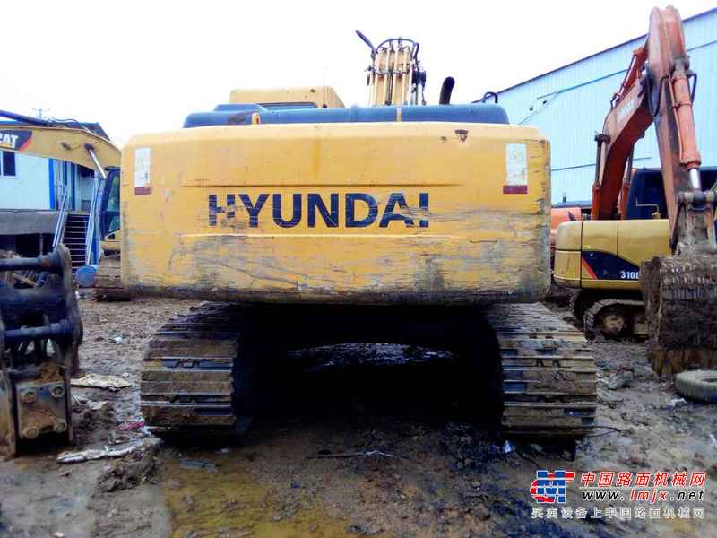 湖南出售转让二手8060小时2008年现代R225LC挖掘机