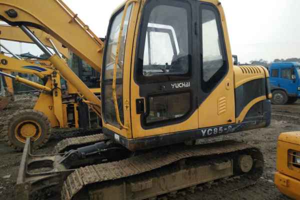 安徽出售转让二手7000小时2011年玉柴YC85挖掘机