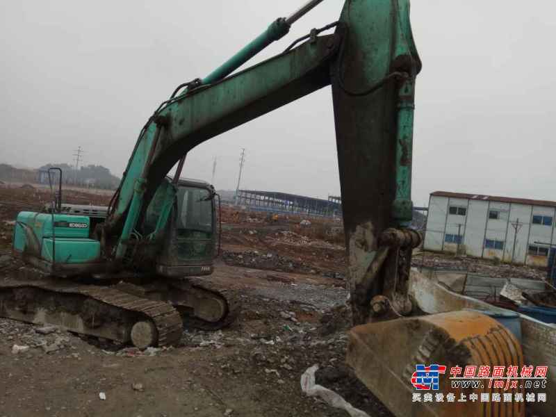 湖南出售转让二手7700小时2011年神钢SK200挖掘机