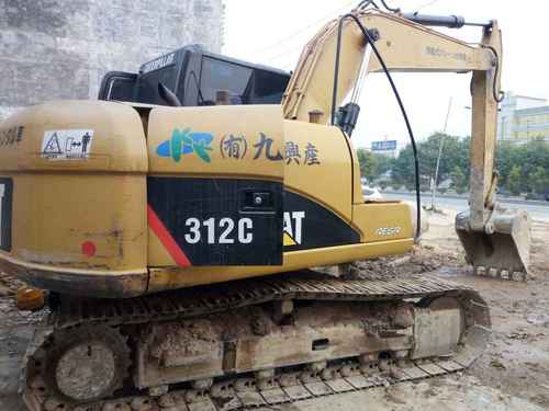 广东出售转让二手2520小时2007年卡特彼勒312C挖掘机