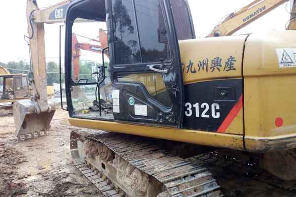 广东出售转让二手2520小时2007年卡特彼勒312C挖掘机