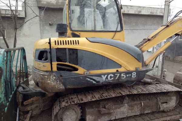 河南出售转让二手8200小时2009年玉柴YC60挖掘机