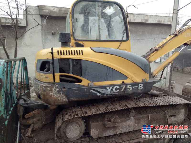 河南出售转让二手8200小时2009年玉柴YC60挖掘机