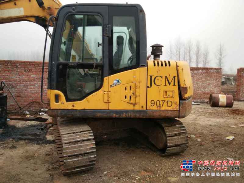 河南出售转让二手8000小时2010年山重建机JCM907D挖掘机