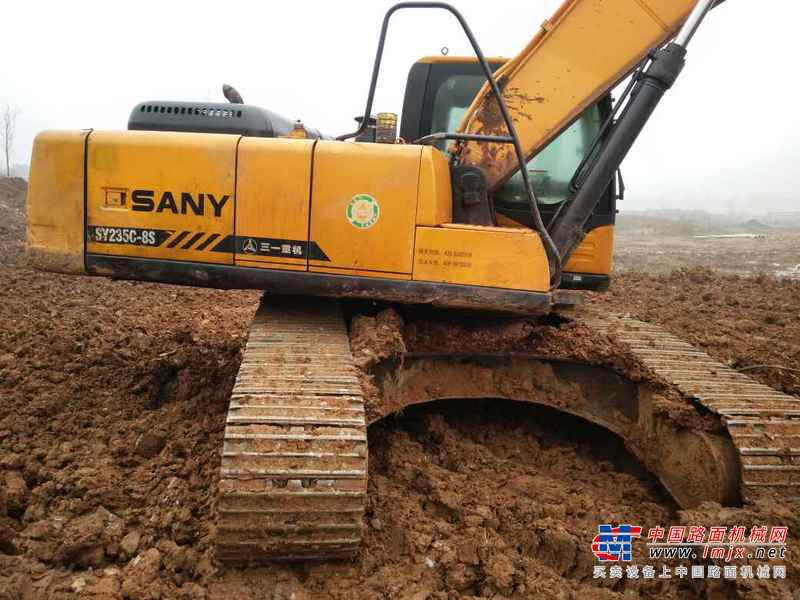 河南出售转让二手6320小时2011年三一重工SY235C挖掘机