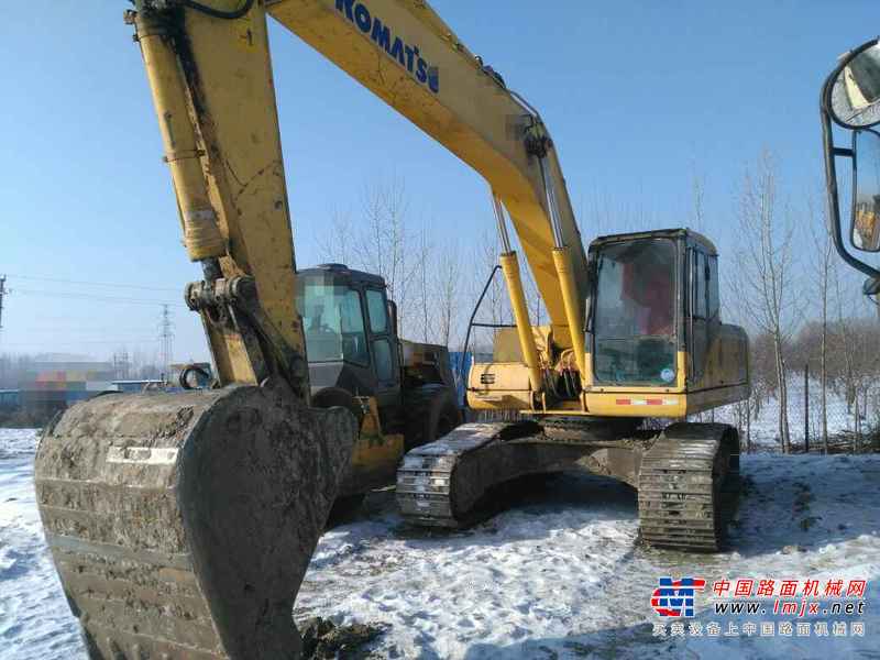 黑龙江出售转让二手15000小时2007年小松PC220挖掘机