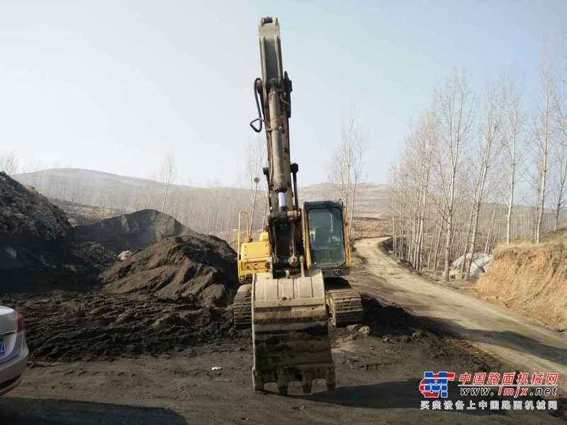 山东出售转让二手8128小时2009年沃尔沃EC210B挖掘机