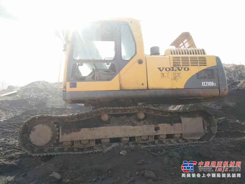 山东出售转让二手8128小时2009年沃尔沃EC210B挖掘机
