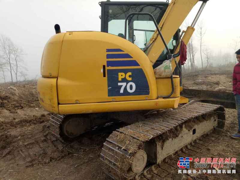 安徽出售转让二手2635小时2013年小松PC70挖掘机