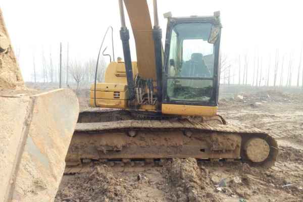 河南出售转让二手7000小时2012年卡特彼勒323DL挖掘机