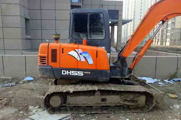 江苏出售转让二手15630小时2006年大宇DH55V挖掘机