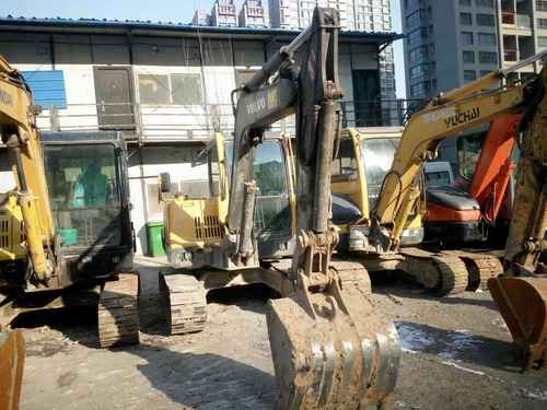 山西出售转让二手7000小时2011年沃尔沃EC55B挖掘机