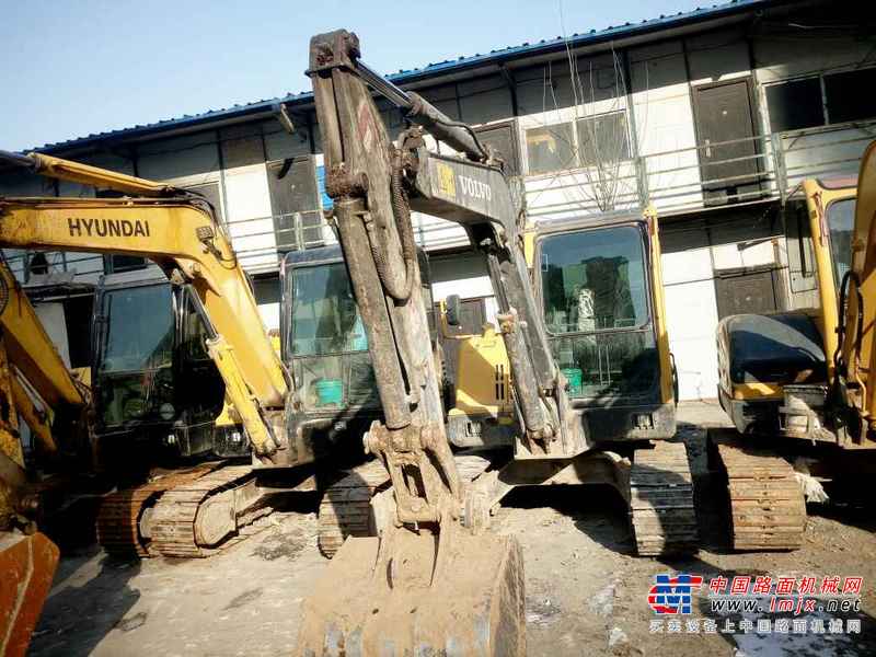 山西出售转让二手7000小时2011年沃尔沃EC55B挖掘机