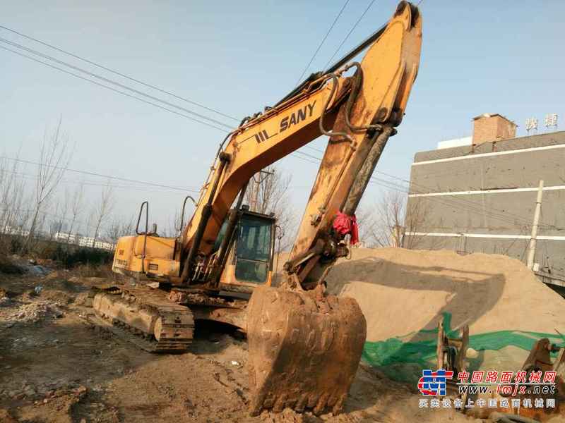 陕西出售转让二手8000小时2011年三一重工SY235C挖掘机