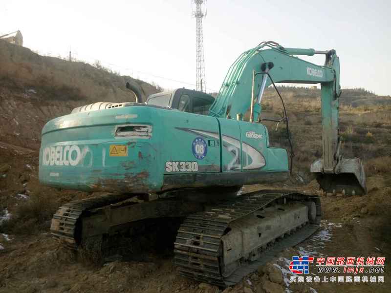 山西出售转让二手8000小时2008年神钢SK260LC挖掘机
