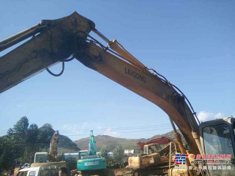 云南出售转让二手12000小时2007年柳工CLG225C挖掘机