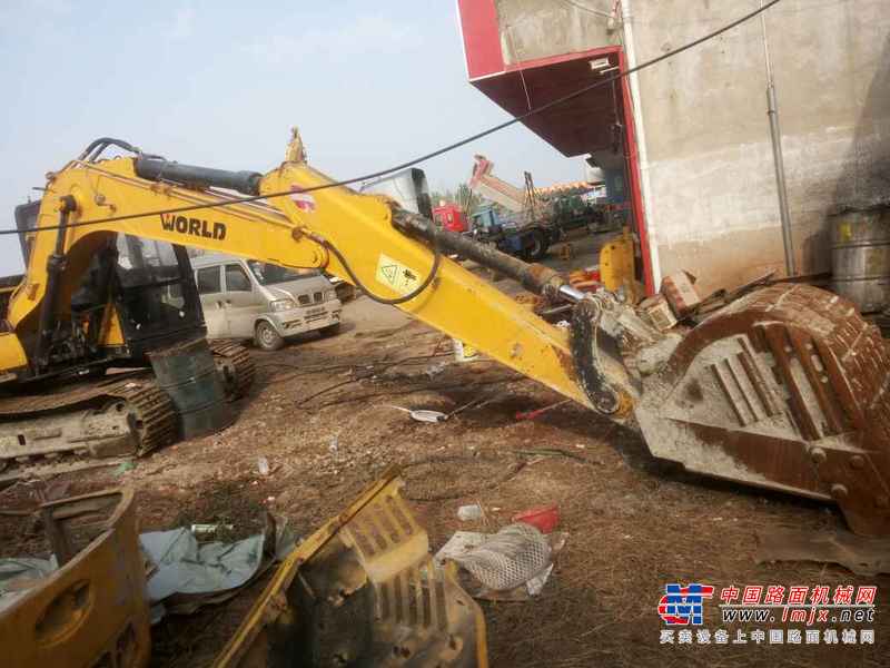 江西出售转让二手1000小时2015年沃得重工W2150挖掘机