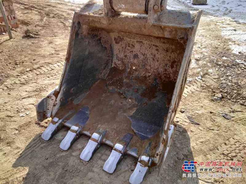 山西出售转让二手8500小时2009年现代轮挖R210W挖掘机
