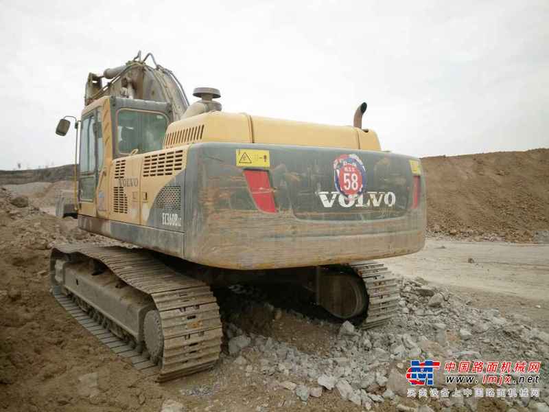 山西出售转让二手15000小时2011年沃尔沃EC360BLC挖掘机