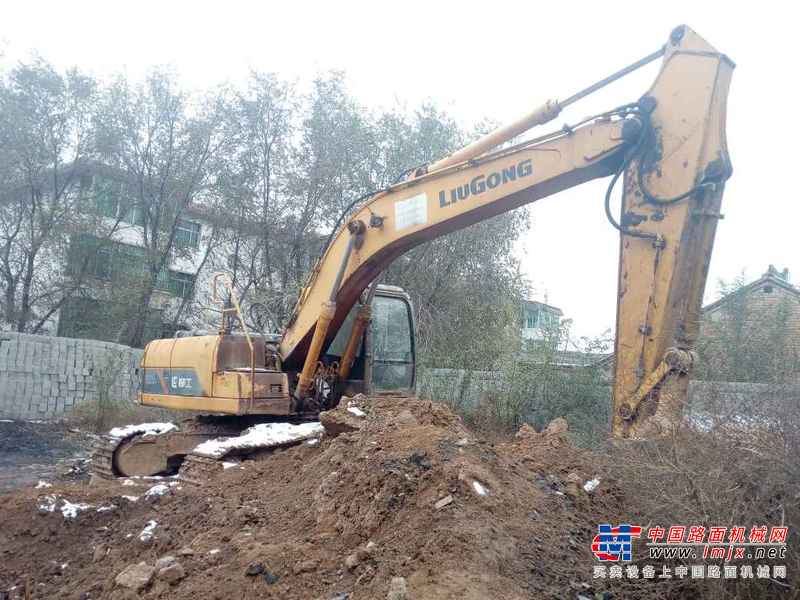 山西出售转让二手6370小时2009年柳工922LC挖掘机