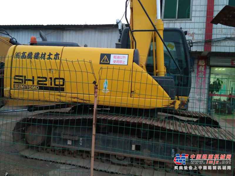 江西出售转让二手4859小时2016年住友SH210挖掘机