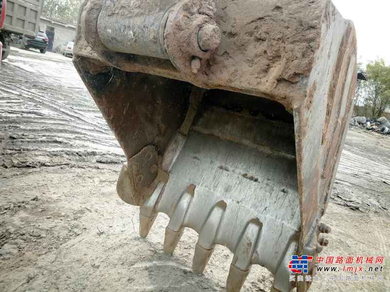 山西出售转让二手6000小时2008年现代轮挖R210W挖掘机