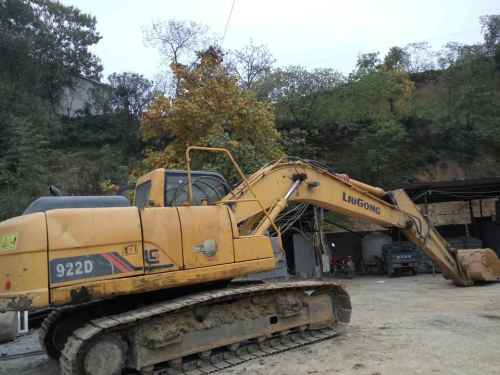 陕西出售转让二手4500小时2010年柳工920D挖掘机