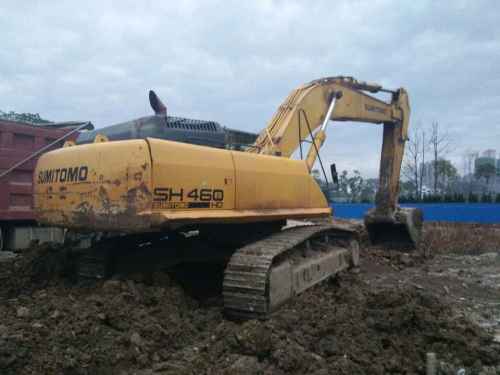 贵州出售转让二手6000小时2010年住友SH460HD挖掘机
