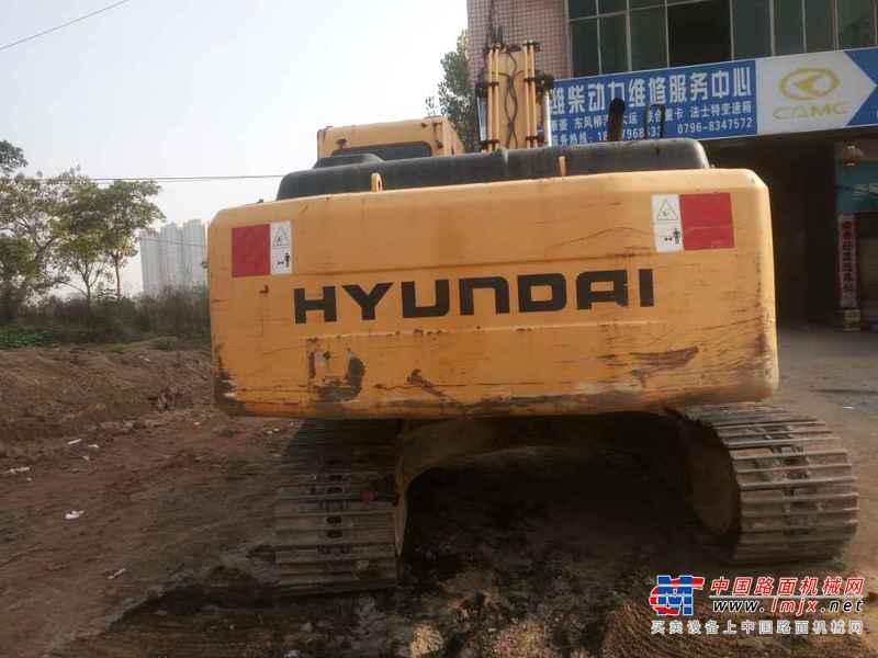 江西出售转让二手10000小时2007年现代R225LC挖掘机
