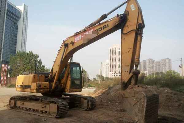 江西出售转让二手10000小时2007年现代R225LC挖掘机