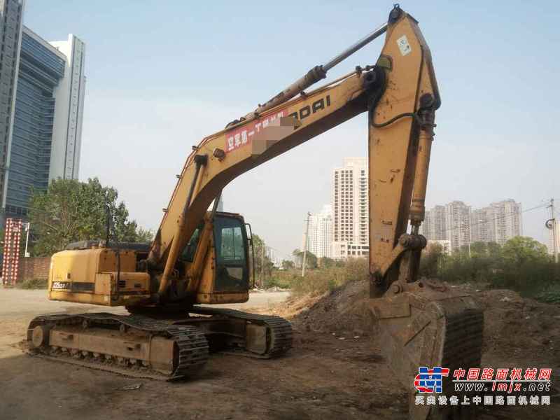 江西出售转让二手10000小时2007年现代R225LC挖掘机