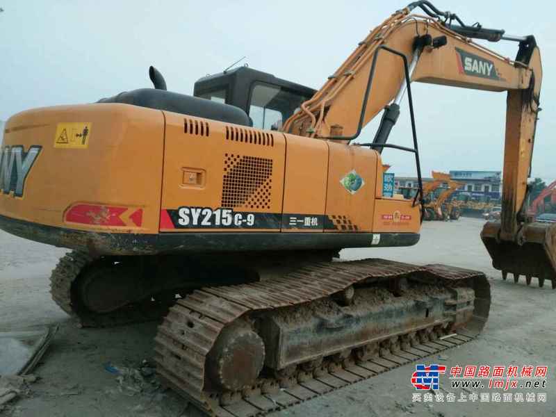 陕西出售转让二手916小时2015年三一重工SY215C挖掘机