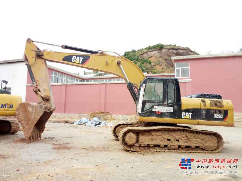云南出售转让二手8000小时2012年卡特彼勒329D挖掘机