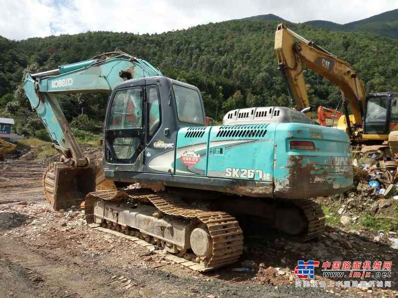云南出售转让二手12000小时2009年神钢SK250挖掘机