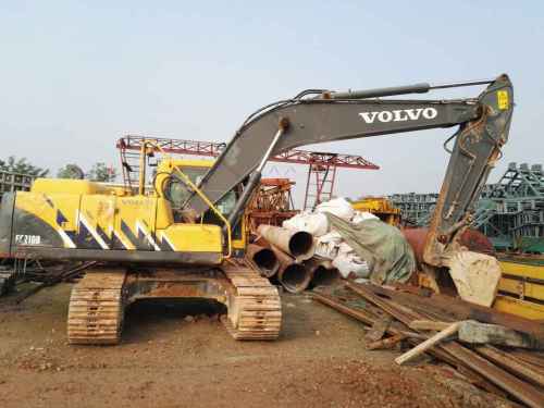 陕西出售转让二手7700小时2012年沃尔沃EC210B挖掘机