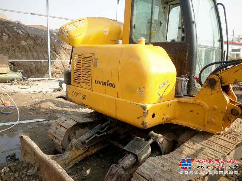 山西出售转让二手8000小时2008年龙工LG6060挖掘机