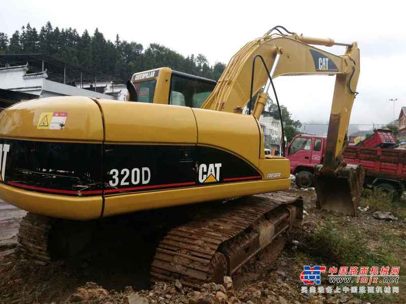 贵州出售转让二手13800小时2009年卡特彼勒320C挖掘机