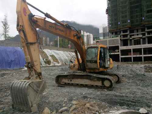 贵州出售转让二手8740小时2008年现代R190挖掘机