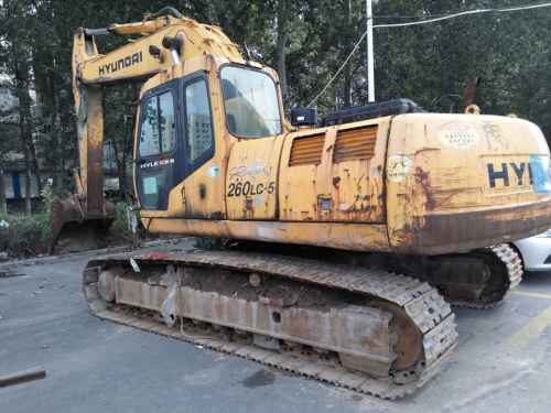 山西出售转让二手9800小时2008年现代R220挖掘机