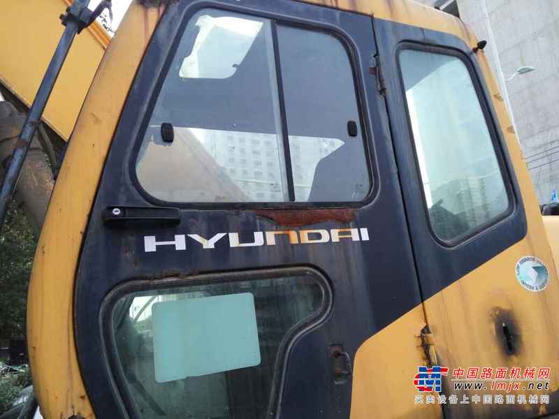 山西出售转让二手9800小时2008年现代R220挖掘机