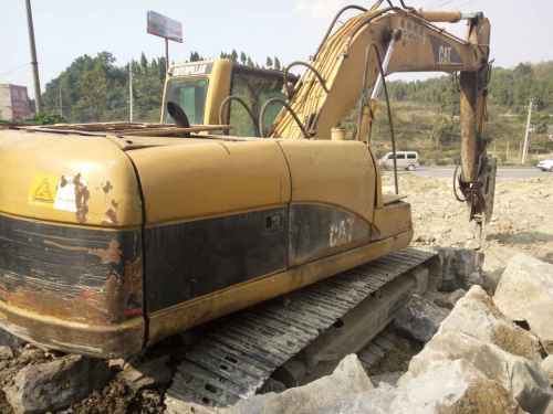 贵州出售转让二手14240小时2007年卡特彼勒320C挖掘机