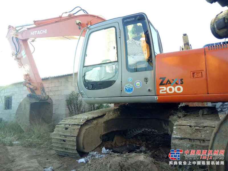 云南出售转让二手15783小时2008年日立EX200挖掘机