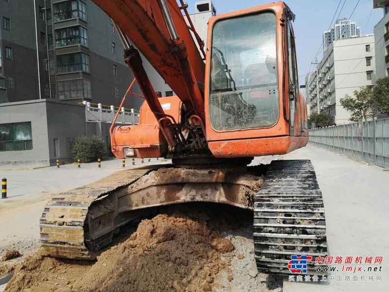 陕西出售转让二手10000小时2005年大宇DH220LC挖掘机