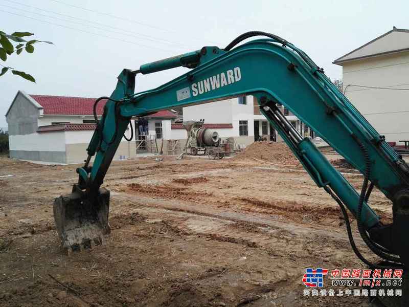 陕西出售转让二手6000小时2006年山河智能SWE50挖掘机