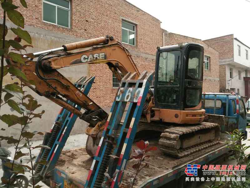 陕西出售转让二手7600小时2009年凯斯CX58C挖掘机