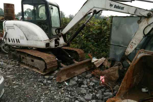 陕西出售转让二手10000小时2006年山猫MX337挖掘机