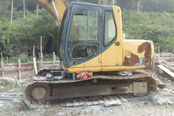 云南出售转让二手11238小时2007年柳工CLG915C挖掘机
