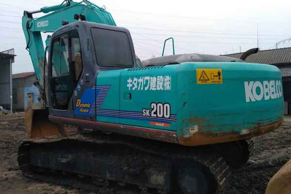 江西出售转让二手6489小时2013年神钢SK200挖掘机