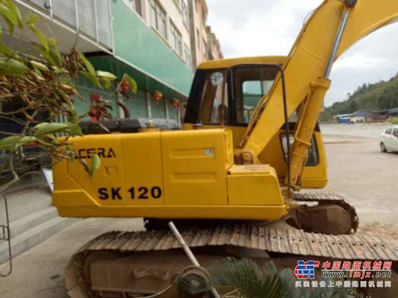 江西出售转让二手20000小时2002年神钢SK120挖掘机